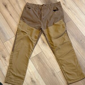 Gamehide Hunting Brush Pants Men's Two-Tone Khaki and Brown
